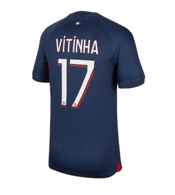 Paris Saint-Germain Vitinha Ferreira #17 Koszulka Podstawowych 2023-24 Krótki Rękaw
